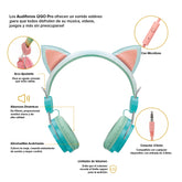 Auriculares Diadema Gato